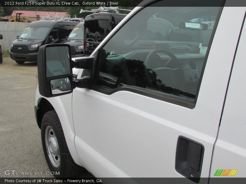 Oxford White / Steel 2012 Ford F250 Super Duty XL Crew Cab