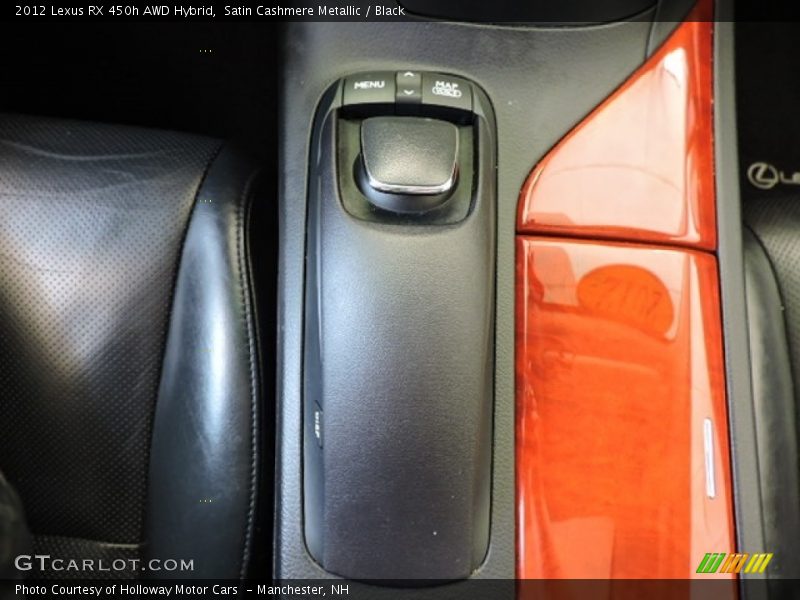 Satin Cashmere Metallic / Black 2012 Lexus RX 450h AWD Hybrid