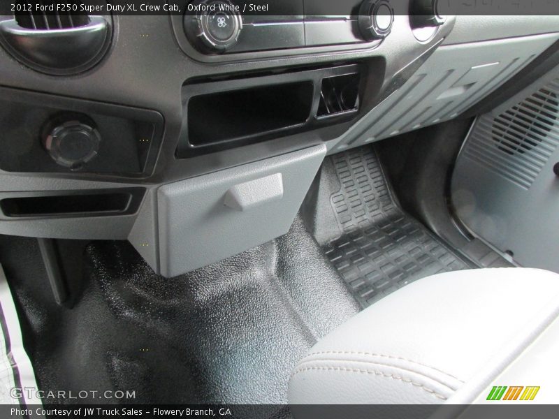 Oxford White / Steel 2012 Ford F250 Super Duty XL Crew Cab