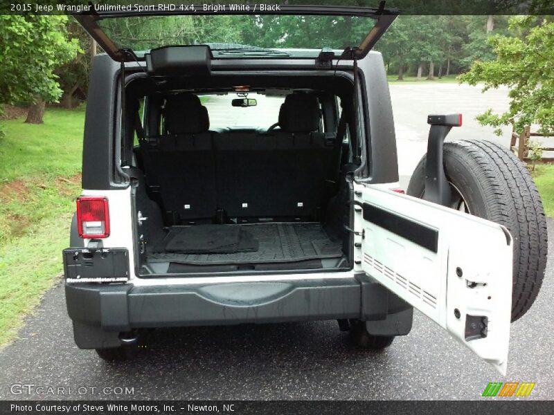 Bright White / Black 2015 Jeep Wrangler Unlimited Sport RHD 4x4