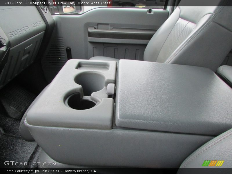 Oxford White / Steel 2012 Ford F250 Super Duty XL Crew Cab
