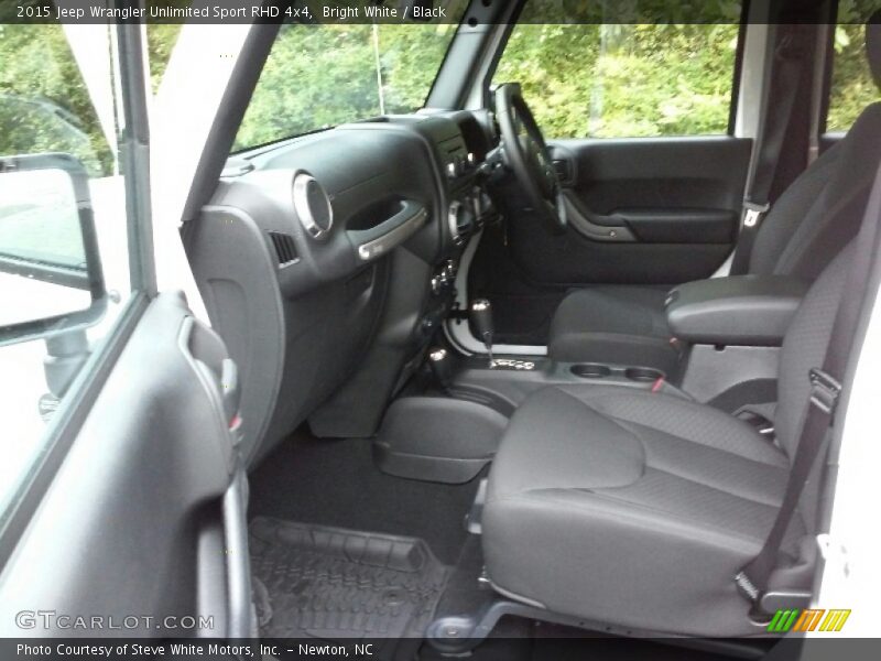 Bright White / Black 2015 Jeep Wrangler Unlimited Sport RHD 4x4