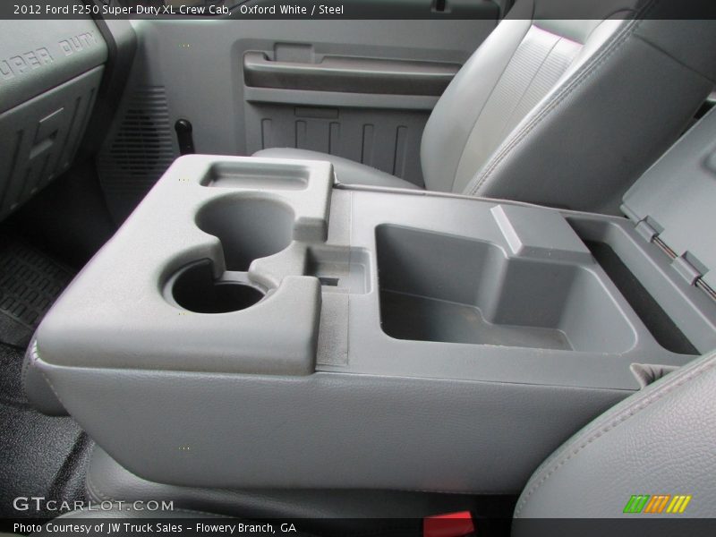 Oxford White / Steel 2012 Ford F250 Super Duty XL Crew Cab