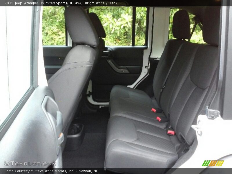Bright White / Black 2015 Jeep Wrangler Unlimited Sport RHD 4x4
