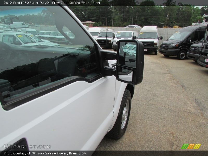 Oxford White / Steel 2012 Ford F250 Super Duty XL Crew Cab