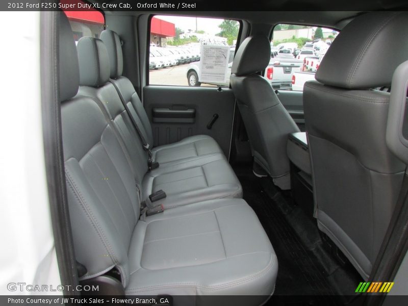 Oxford White / Steel 2012 Ford F250 Super Duty XL Crew Cab