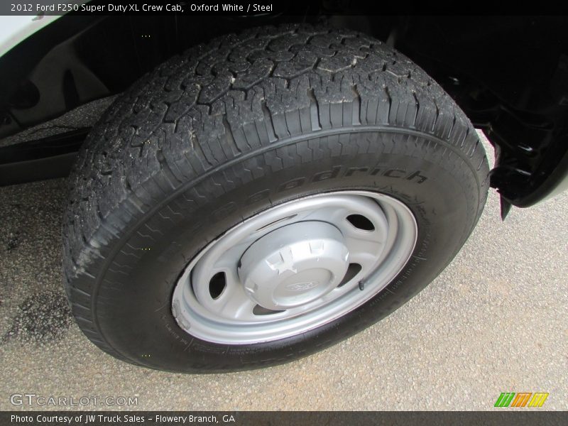 Oxford White / Steel 2012 Ford F250 Super Duty XL Crew Cab