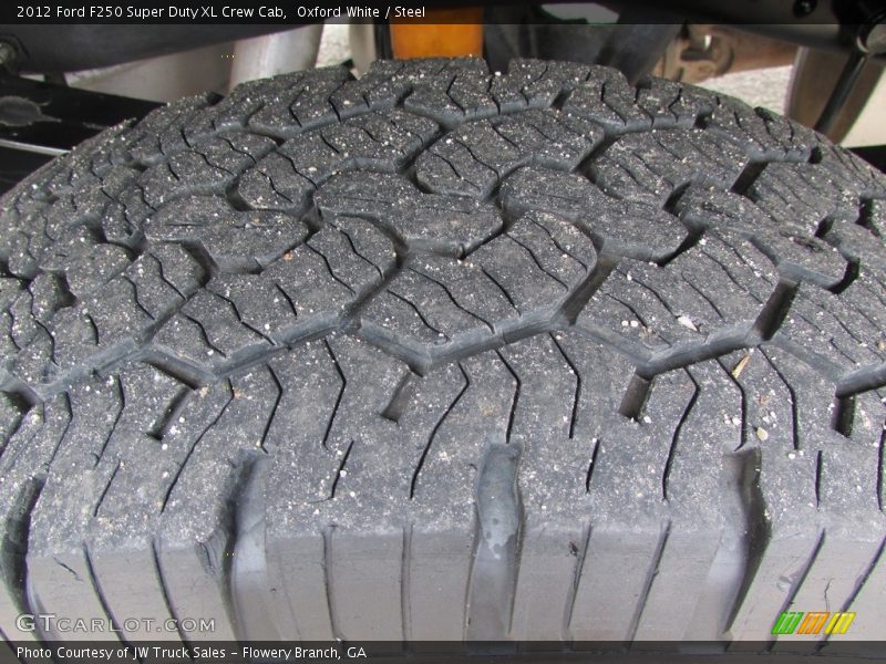 Oxford White / Steel 2012 Ford F250 Super Duty XL Crew Cab