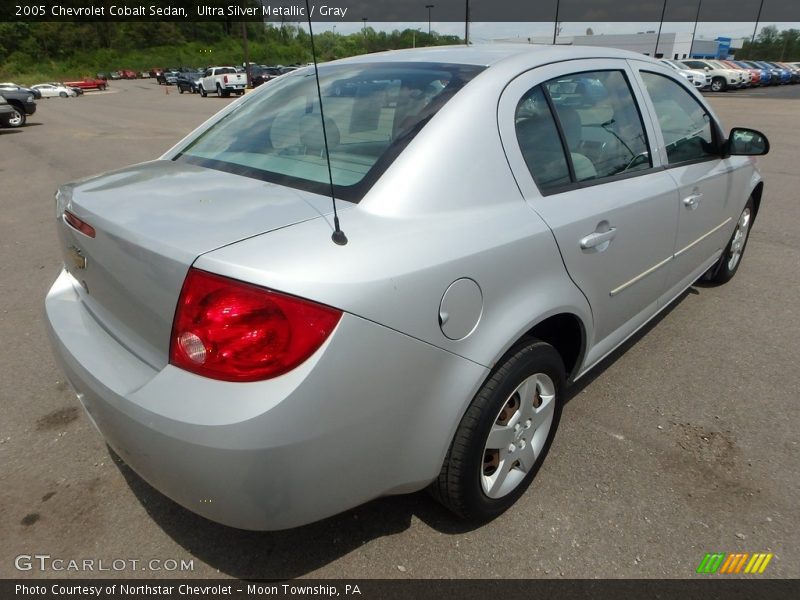 Ultra Silver Metallic / Gray 2005 Chevrolet Cobalt Sedan