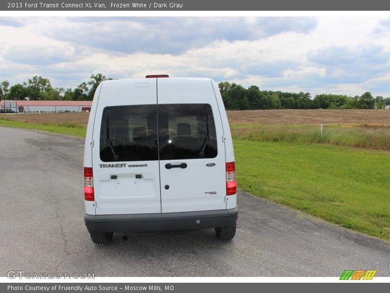 Frozen White / Dark Gray 2013 Ford Transit Connect XL Van