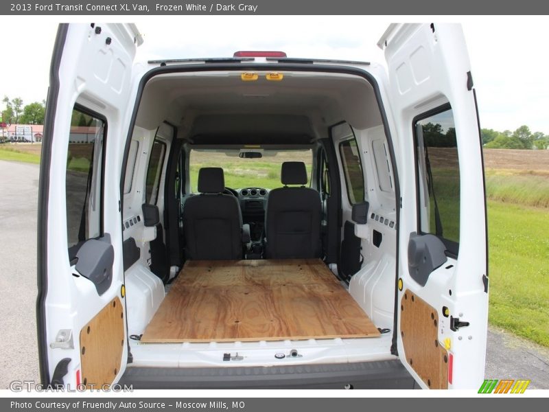 Frozen White / Dark Gray 2013 Ford Transit Connect XL Van