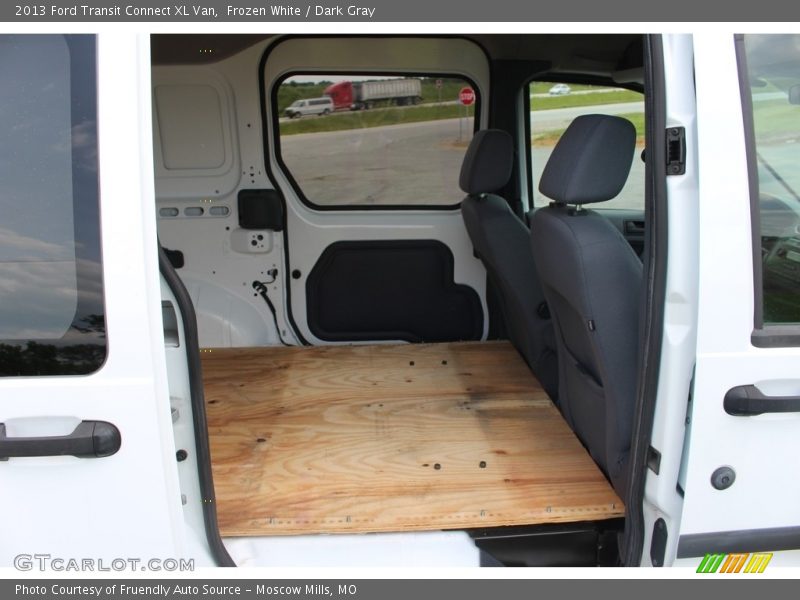 Frozen White / Dark Gray 2013 Ford Transit Connect XL Van