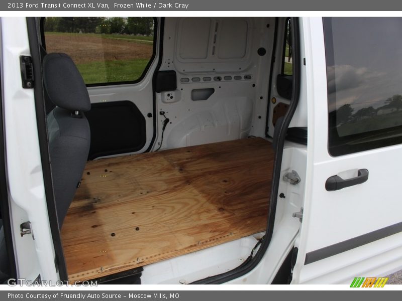 Frozen White / Dark Gray 2013 Ford Transit Connect XL Van