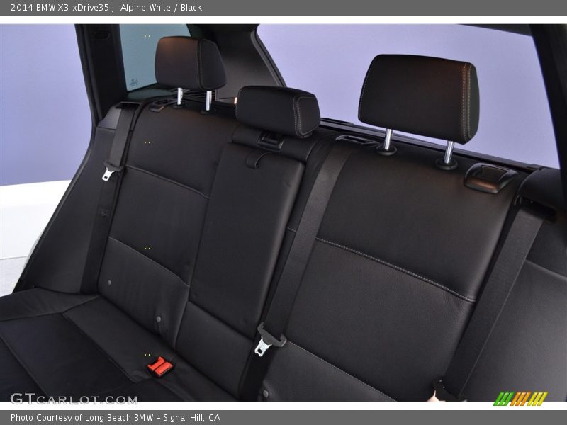 Alpine White / Black 2014 BMW X3 xDrive35i
