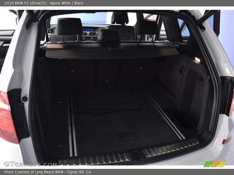 Alpine White / Black 2014 BMW X3 xDrive35i