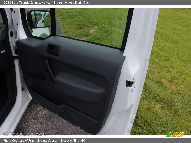 Frozen White / Dark Gray 2013 Ford Transit Connect XL Van