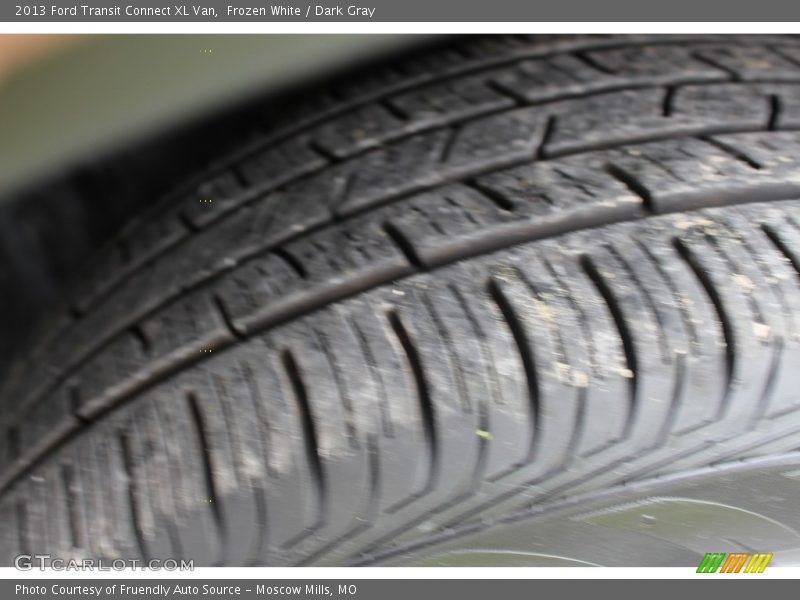 Frozen White / Dark Gray 2013 Ford Transit Connect XL Van