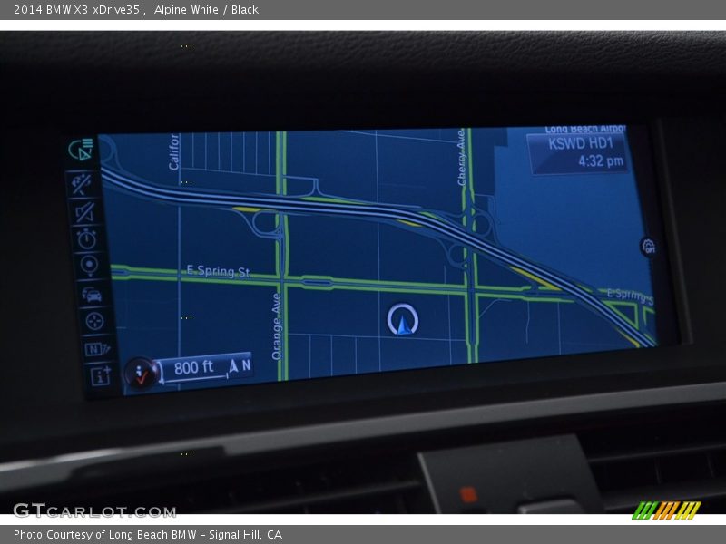 Alpine White / Black 2014 BMW X3 xDrive35i