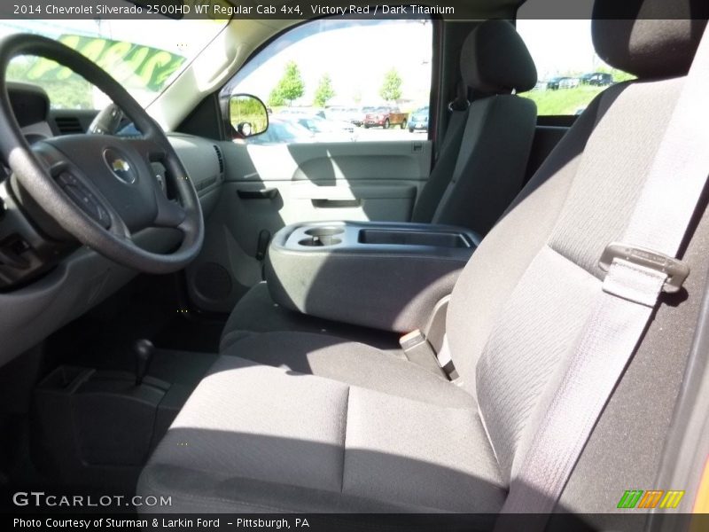 Victory Red / Dark Titanium 2014 Chevrolet Silverado 2500HD WT Regular Cab 4x4