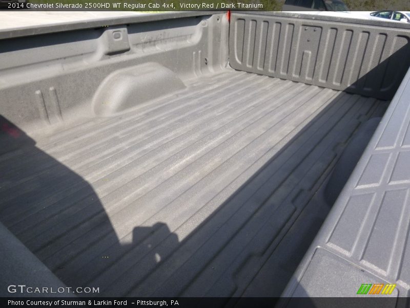 Victory Red / Dark Titanium 2014 Chevrolet Silverado 2500HD WT Regular Cab 4x4