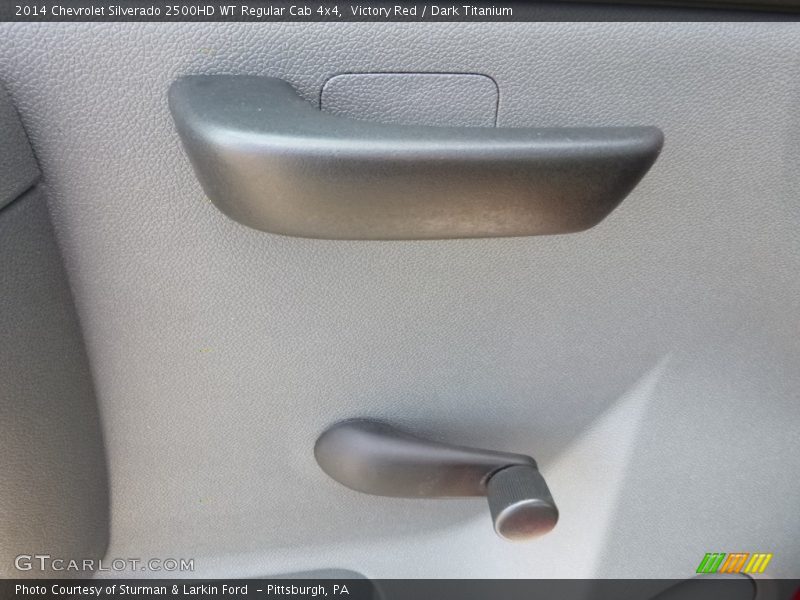 Victory Red / Dark Titanium 2014 Chevrolet Silverado 2500HD WT Regular Cab 4x4