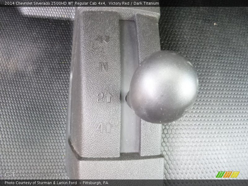 Victory Red / Dark Titanium 2014 Chevrolet Silverado 2500HD WT Regular Cab 4x4
