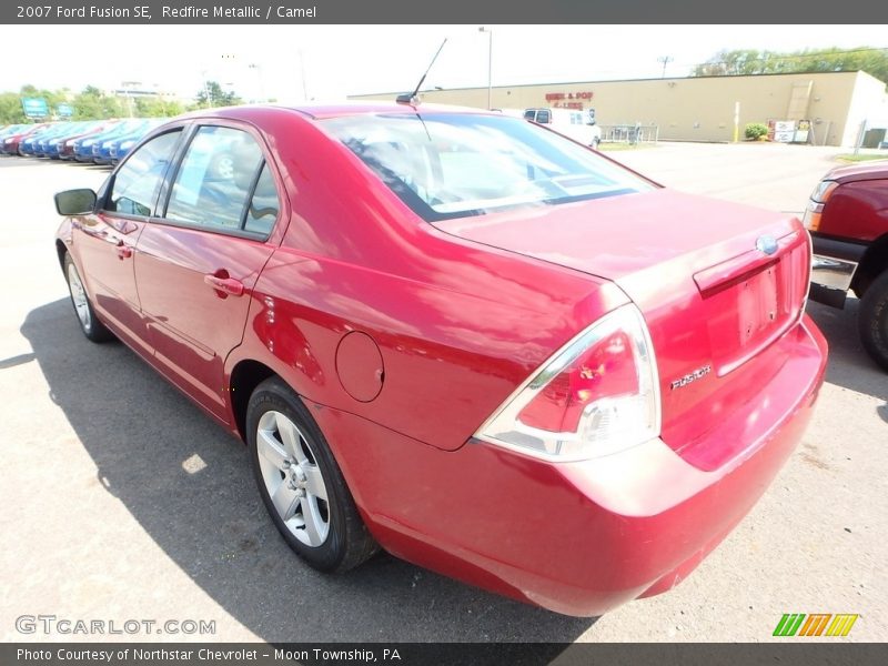 Redfire Metallic / Camel 2007 Ford Fusion SE