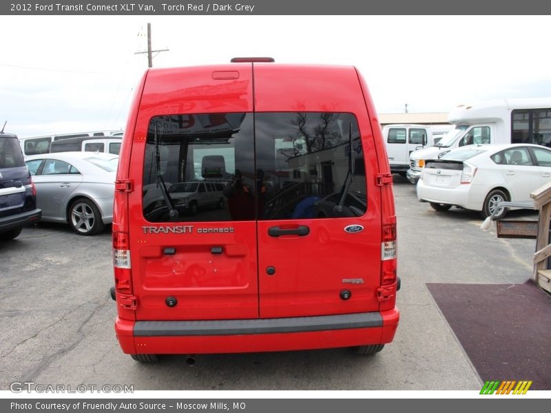 Torch Red / Dark Grey 2012 Ford Transit Connect XLT Van