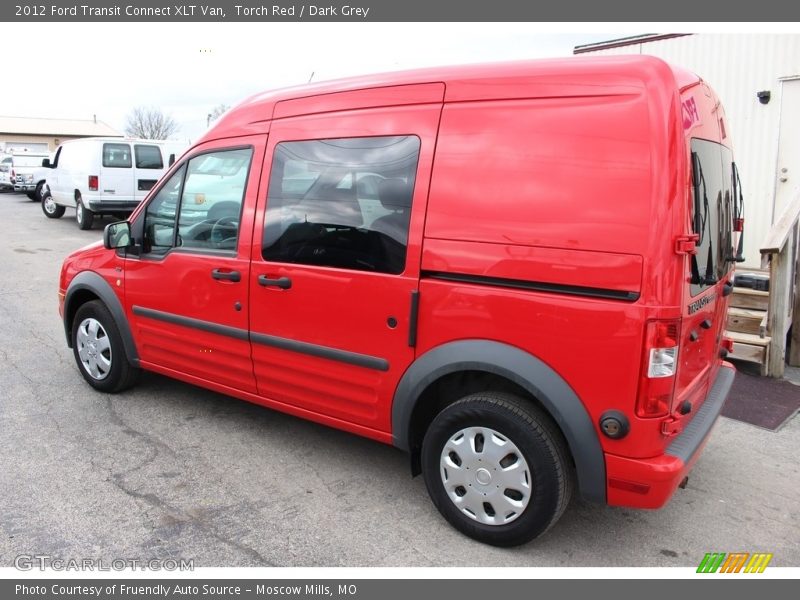 Torch Red / Dark Grey 2012 Ford Transit Connect XLT Van
