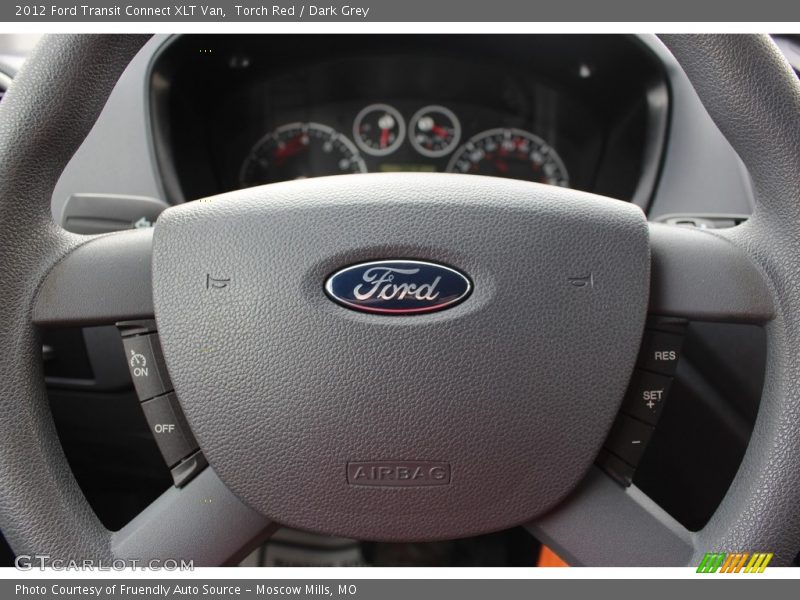 Torch Red / Dark Grey 2012 Ford Transit Connect XLT Van