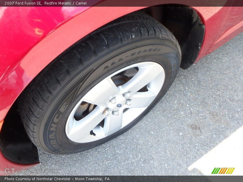 Redfire Metallic / Camel 2007 Ford Fusion SE