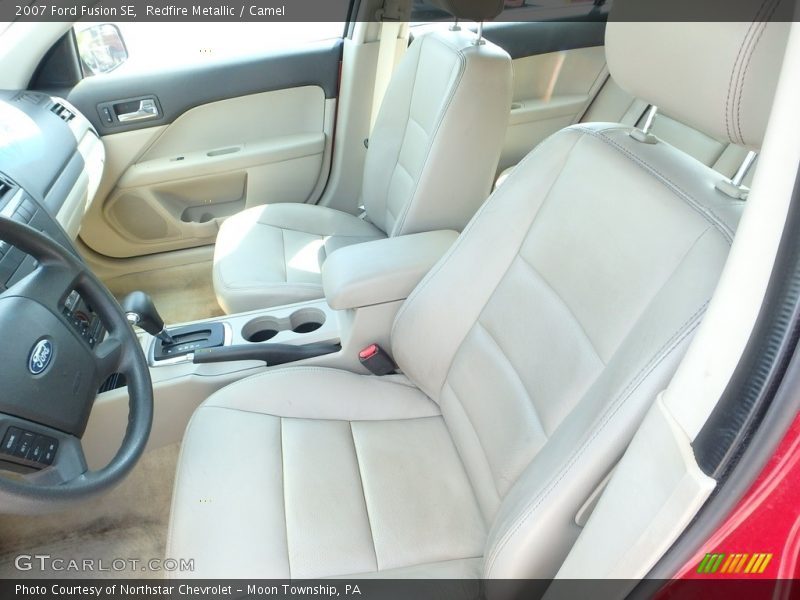 Redfire Metallic / Camel 2007 Ford Fusion SE