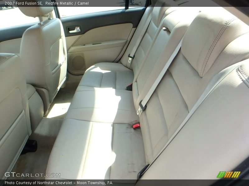 Redfire Metallic / Camel 2007 Ford Fusion SE