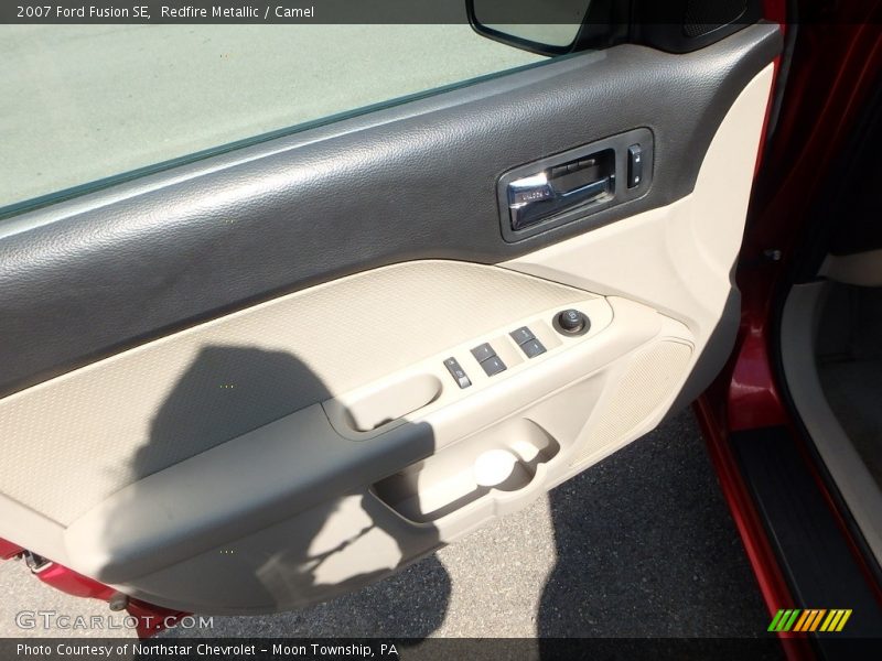 Redfire Metallic / Camel 2007 Ford Fusion SE