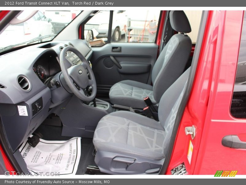Torch Red / Dark Grey 2012 Ford Transit Connect XLT Van