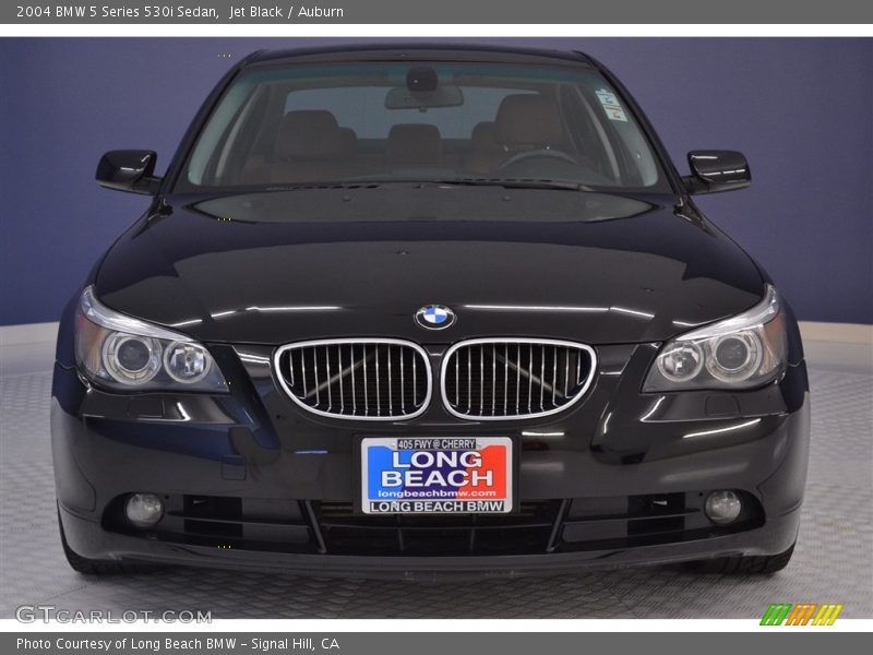 Jet Black / Auburn 2004 BMW 5 Series 530i Sedan