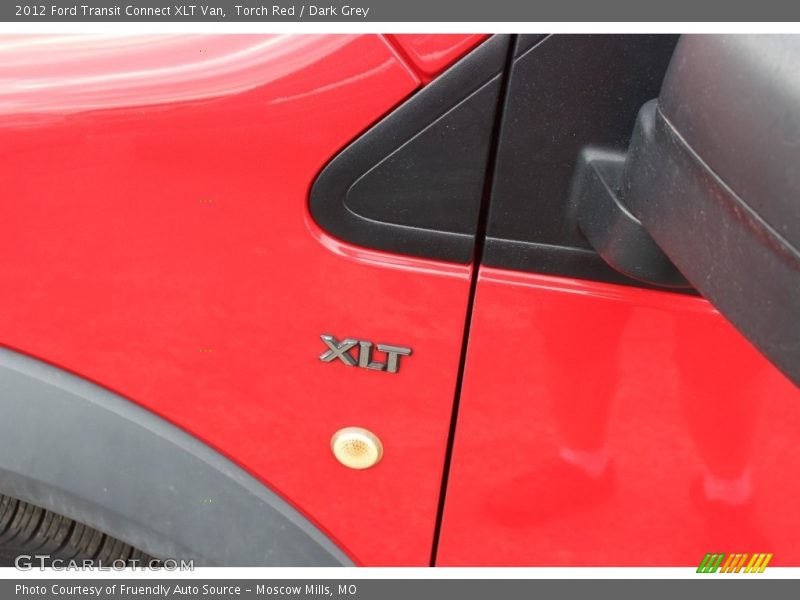 Torch Red / Dark Grey 2012 Ford Transit Connect XLT Van