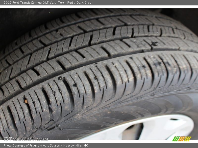 Torch Red / Dark Grey 2012 Ford Transit Connect XLT Van