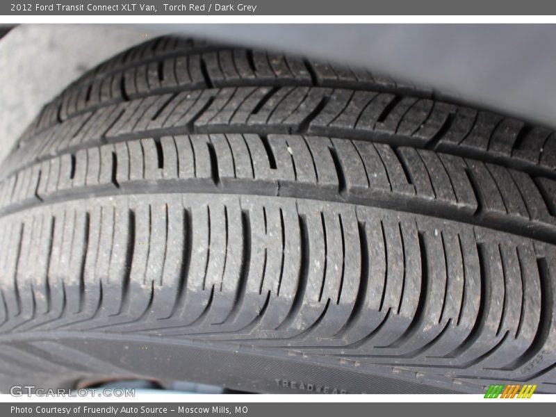 Torch Red / Dark Grey 2012 Ford Transit Connect XLT Van