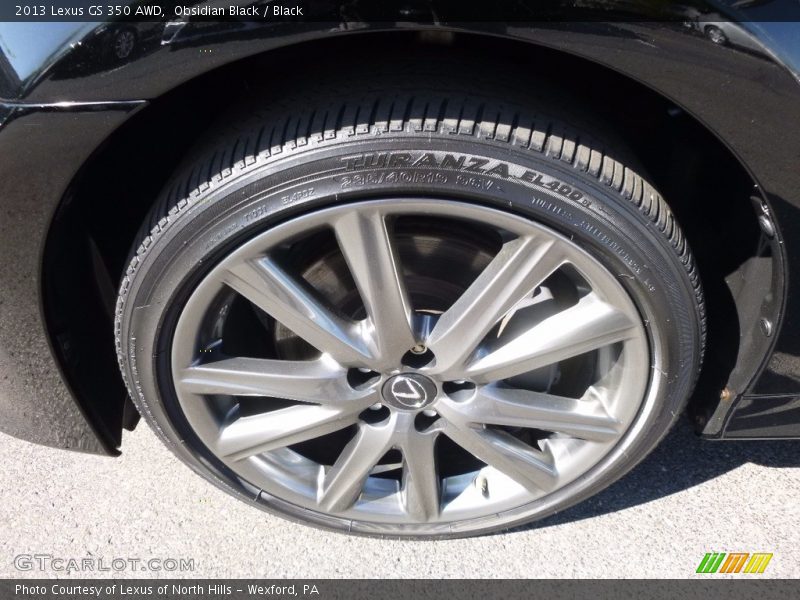 Obsidian Black / Black 2013 Lexus GS 350 AWD