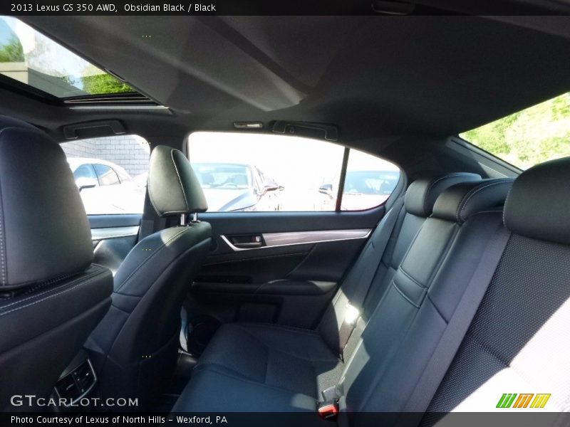Obsidian Black / Black 2013 Lexus GS 350 AWD