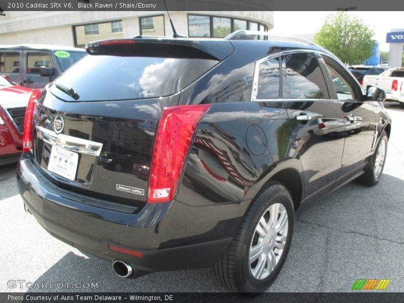 Black Raven / Shale/Ebony 2010 Cadillac SRX V6