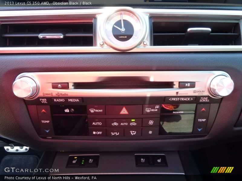 Obsidian Black / Black 2013 Lexus GS 350 AWD