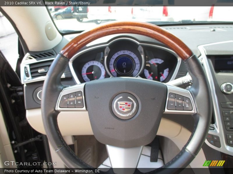 Black Raven / Shale/Ebony 2010 Cadillac SRX V6
