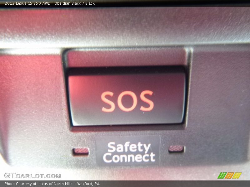 Obsidian Black / Black 2013 Lexus GS 350 AWD