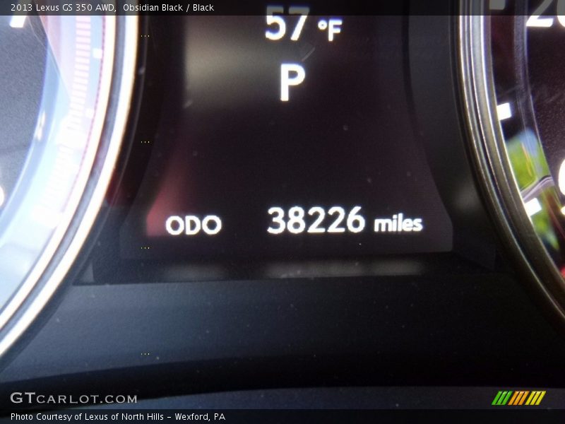 Obsidian Black / Black 2013 Lexus GS 350 AWD