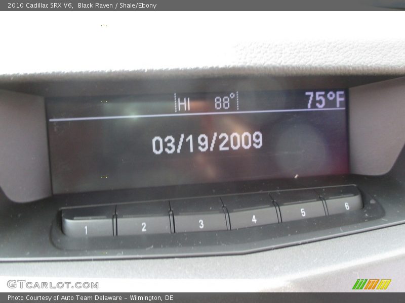 Black Raven / Shale/Ebony 2010 Cadillac SRX V6
