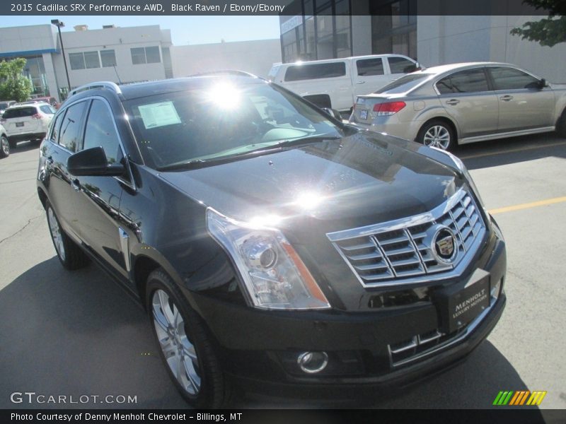 Black Raven / Ebony/Ebony 2015 Cadillac SRX Performance AWD