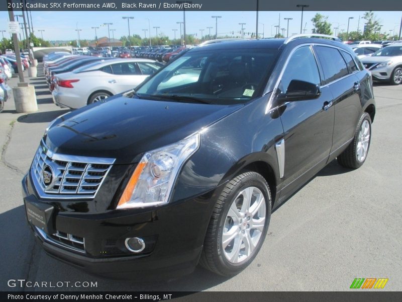 Black Raven / Ebony/Ebony 2015 Cadillac SRX Performance AWD