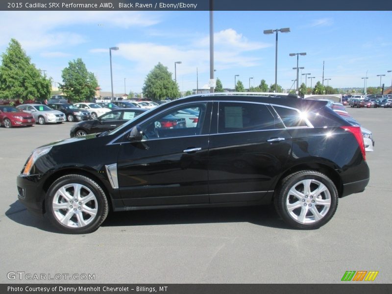 Black Raven / Ebony/Ebony 2015 Cadillac SRX Performance AWD